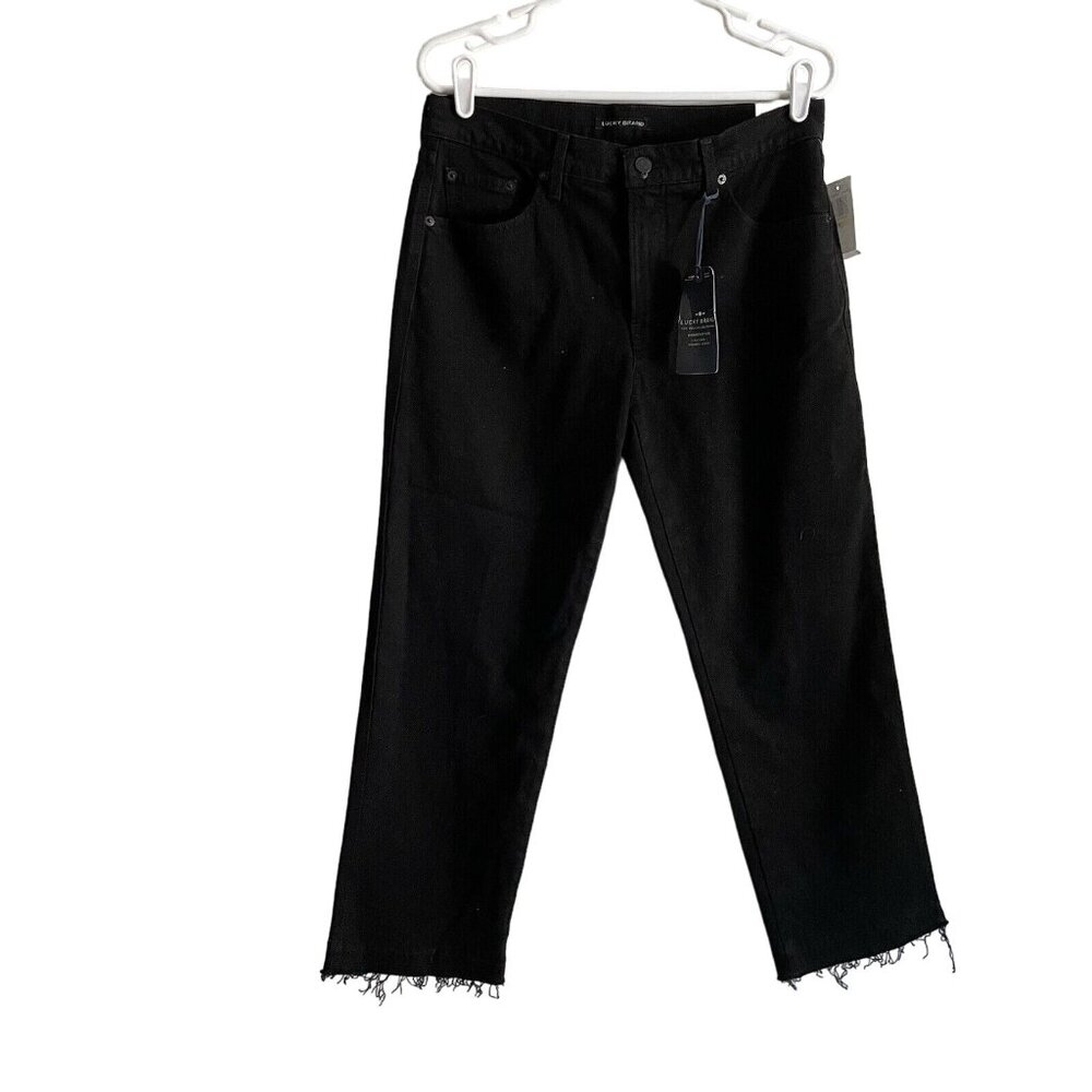 Lucky Brand Womn 8/29 Raw Hem Sculpt-Ed Series Bridgette High Rise Boot Jean NWT